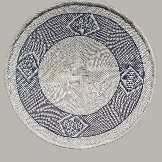 Authentic Hand-Woven Malawian Tonga Basket – Artisan-Made African Wall Art & Decorative Bowl